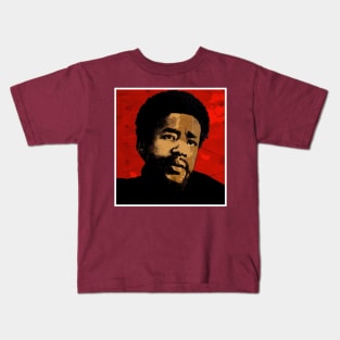 BOBBY SEALE-BLACK PANTHER Kids T-Shirt